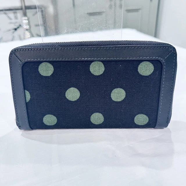 Cath Kidston Zip Around Wallet Oilcloth didworth Flowers Navy | Shopee  Malaysia