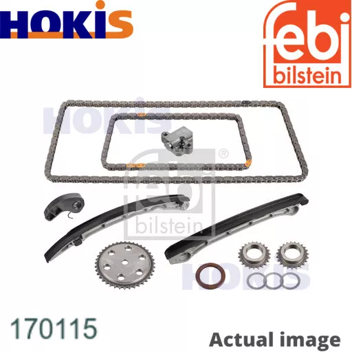 TIMING CHAIN KIT FOR MAZDA LF-DE/5W/5H/ZB/Z2 2.0L 4cyl 3