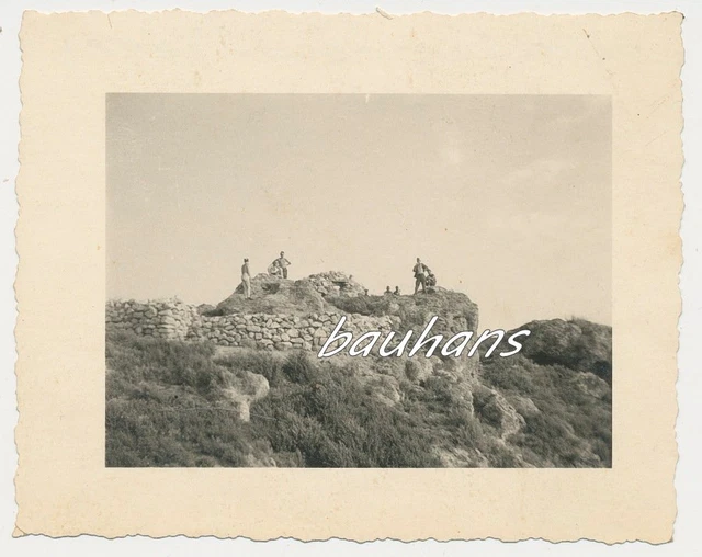 Foto Russland-Feldzug Asow -Meer -Soldaten 2.WK  (f143)