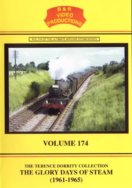 B&R No 174 Dvd: Steam Glory Days: BR Southern Eastern Welsh Region France Spain