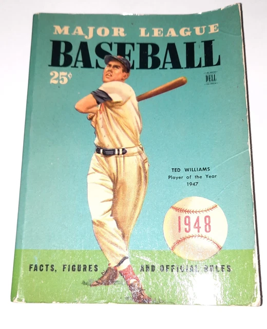 1948 MAJOR LEAGUE Baseball Facts, Figures And Rules With Ted Williams