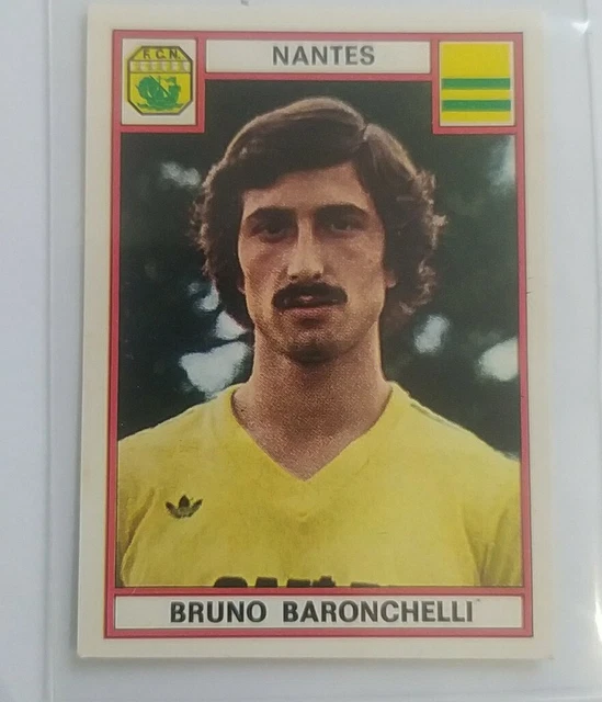 Autographe Bruno Baronchelli – Équipe De France / FC Nantes / Le Havre