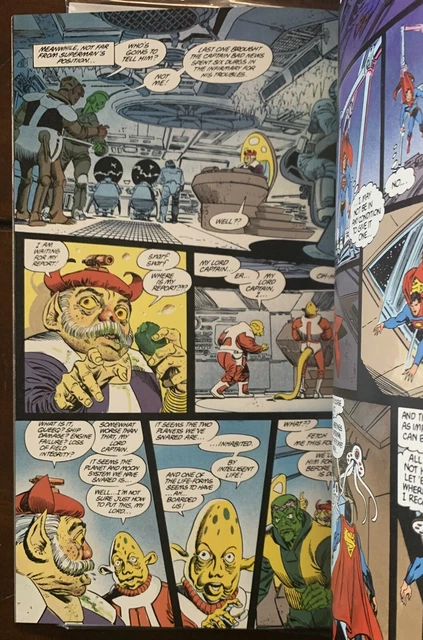 Superman The Earth Stealers Graphic Novel - 1988 DC 3