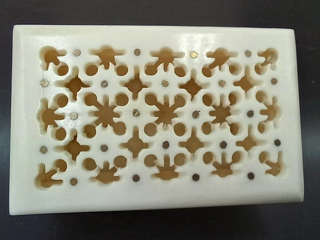 Jeu De Mahjong Vintage – Bambou Et Os – Boîte En Bois Et Bâtons De Pointes – Chine