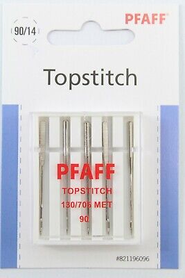Original PFAFF Topstitch 130/705 Met (Fuerza 90) 5er Pack Art. Nr.821196096