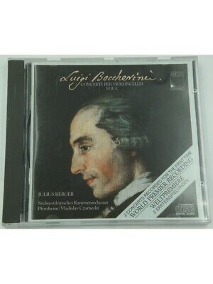 JULIUS BERGER/CZARNECKI concerti per violoncello 1 BOCCHERINI CD Ebs 