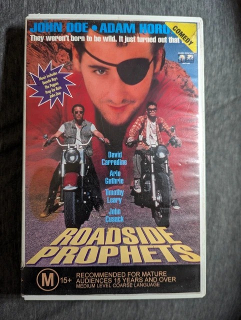 ROADSIDE PROPHETS (1992) VHS, Rare, OOP, Adam Horovitz (Beastie Boys ...
