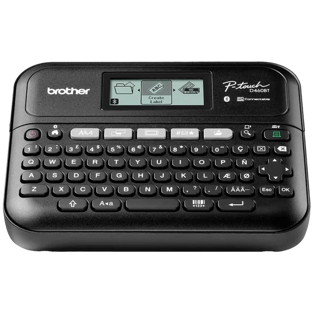 Brother PTD460BTVPRG1 Beschriftungsgerät Geeignet für Schriftband: TZe 3.5 mm...