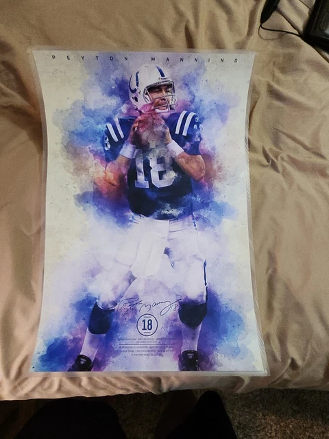 Peyton Manning Ring Of Honor Poster