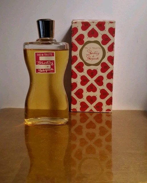 Tige De Parfum Shocking De Schiaparelli - Flacon Vintage Vide Sur Carte - France, Senteur Florale