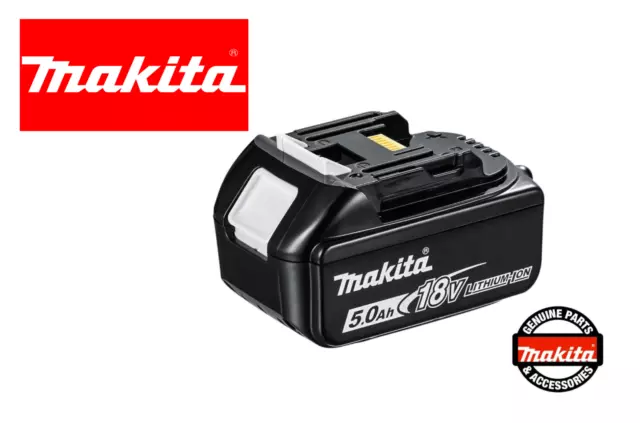 Genuine Makita 5ah BL1850 18v 5.0ah LXT Li-ion  Genuine Makita Battery UK Stock