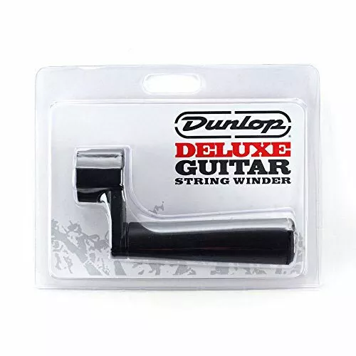 Guitar String Winder & Bridge Pin Remover By Dunlop JD-114SI, Black Finish