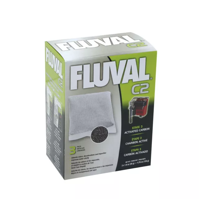 Fluval Kohlepatrone pour C2-Filter, Neuf