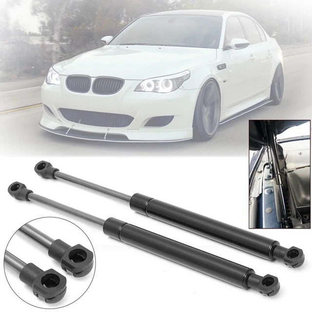 Paire De Vérins De Capot Pour BMW E60 E61 (525i, 528i, 530i) - Amortisseurs De Remplacement, Noir, 32cm