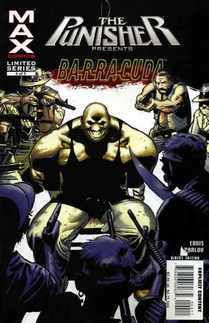 Punisher Presents: Barracuda Max #4 VF/NM; Marvel | Garth Ennis - we combine shi