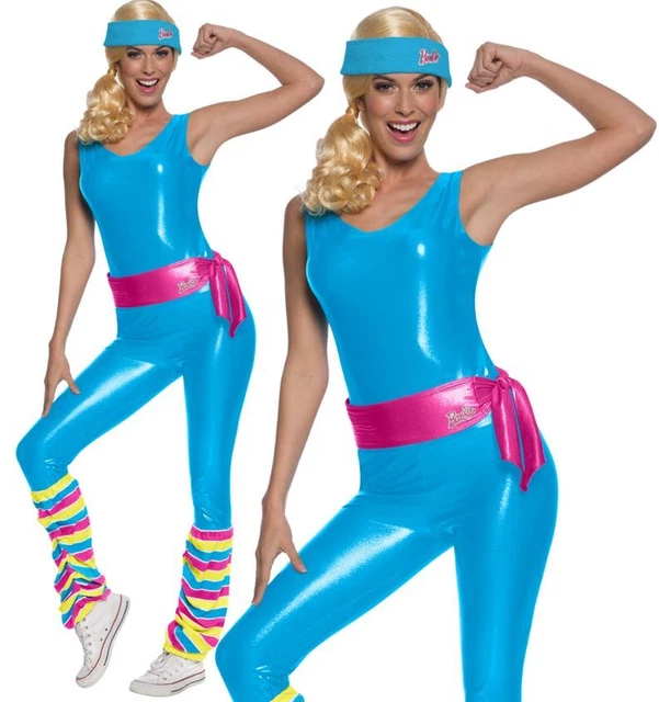 BARBIE EXERCISE FANCY Dress Costume Ladies Adult Film TV 80s 90s