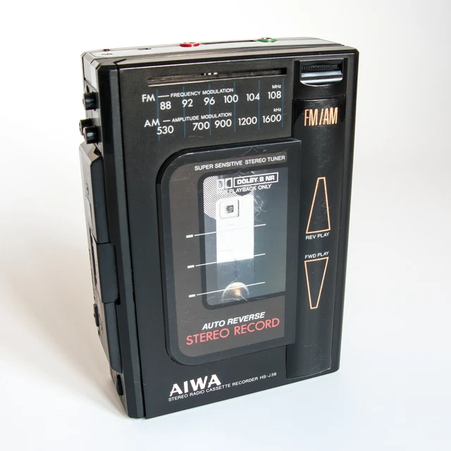 AIWA HSJ36 PORTABLE Stereo Radio Cassette Recorder Tape Player Walkman