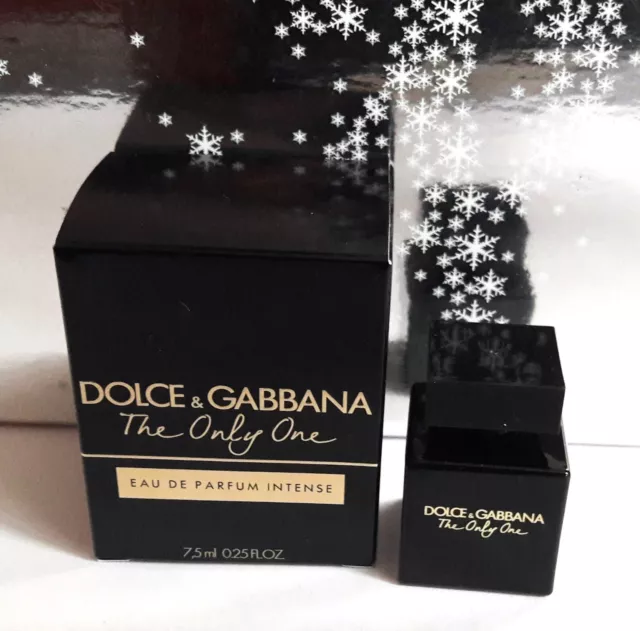 Miniature parfum "THE ONLY ONE"  Dolce&Gabbana (TRES RARE)