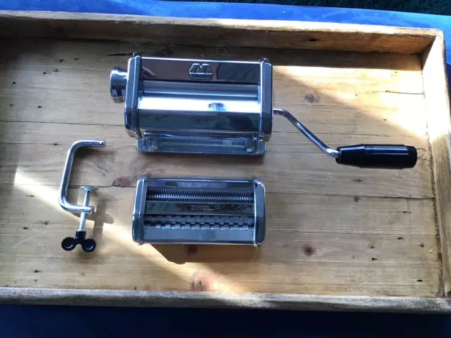 Pre-owned MARCATO CLASSIC 'ATLAS 150' Pasta Machine Kitchen Device - Used twice