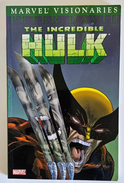 Incredible Hulk Marvel Visionaries: Peter David Trade Paperback OOP New Unread