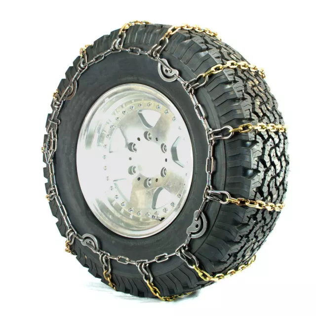 Titan Alloy Square Link Truck CAM Tire Chains On Road Snow/Ice 8mm 12-22.5 2