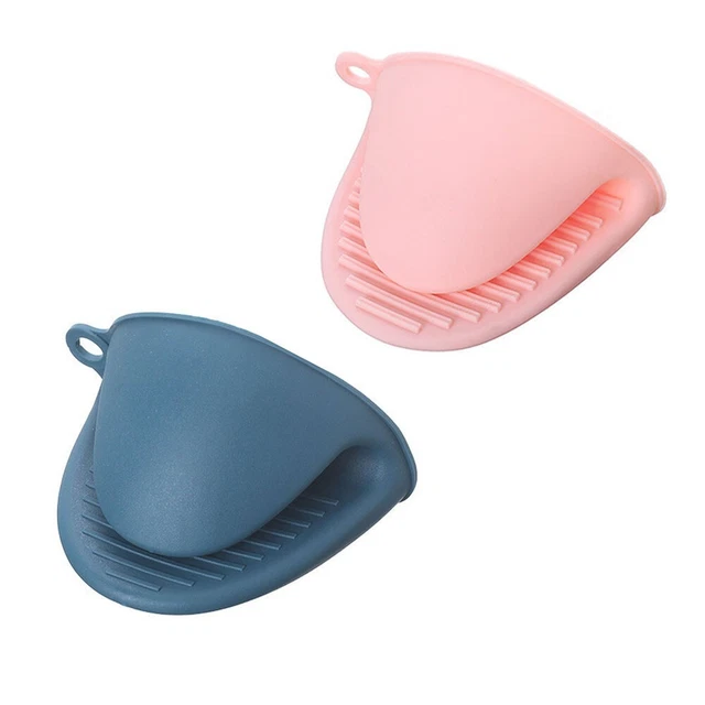 Guanti in silicone guanti per dita pentola strofinacci isolati termicamente supporto guscio
