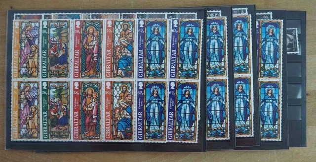 1997 Gibraltar; 20 komplette Jahrgänge ohne Block 29 & 30, **/MNH, ME 930,-