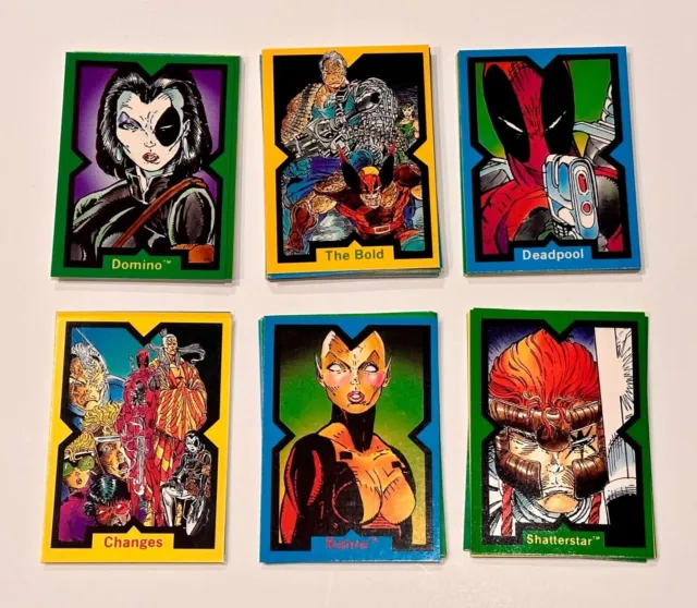 1991 Comic Images X-Force Trading Cards; YOU CHOOSE - Complete Your Set! Nr Mint