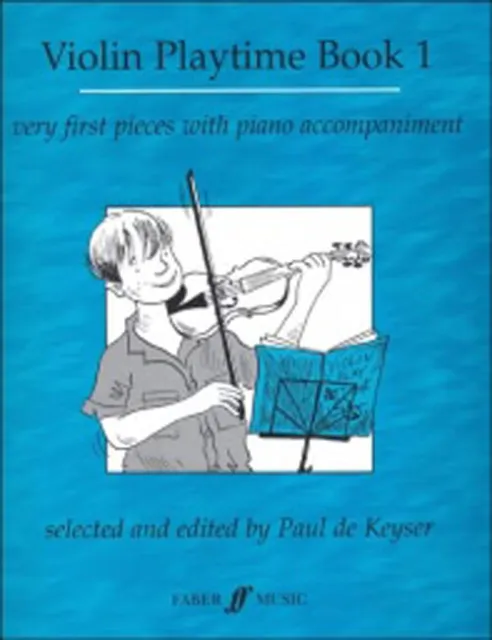 Violin playtime book 1 pièces très facile violon piano partition Faber music