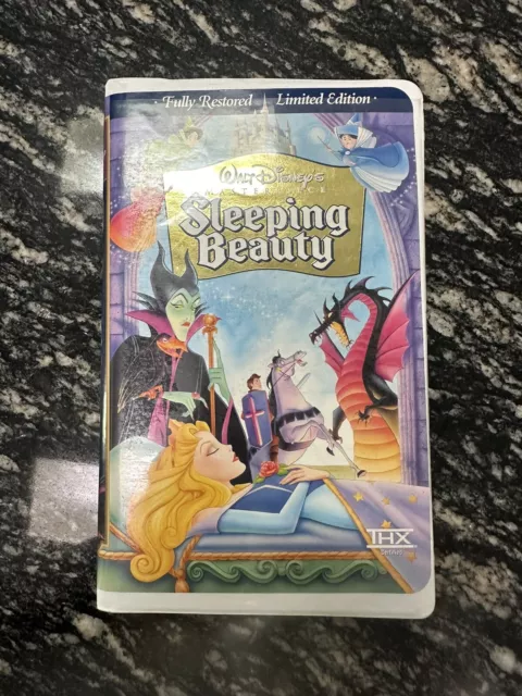 Sleeping Beauty Walt Disney Masterpiece Collection (VHS, 1997) Limited Edition