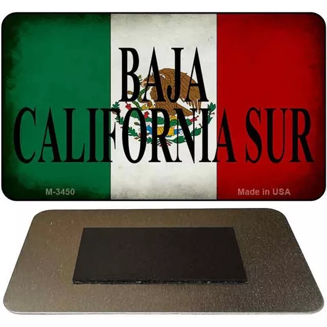 Baja California Sur Mexico Flag Magnet Fridge Refrigerator Home Kitchen Decor