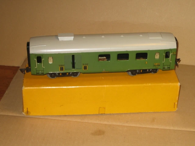 JEP échelle O wagon MIXTE BAGAGES a bogies . ref 4761 M