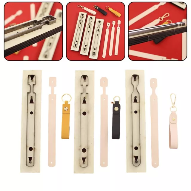 Features Part Name Creative Keychain Leather Tool Cutting Mould Template