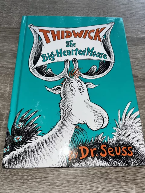 Thidwick The Big-Hearted Moose by Dr Seuss Hardcover Book 1975 Random House