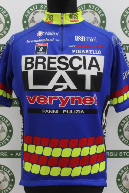 maglia ciclismo BRESCIA LAT NALINI TG 4 V297 bike shirt maillot trikot jersey