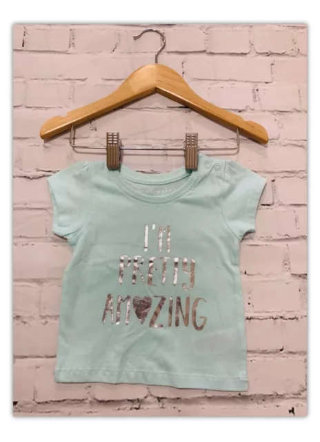 Maglietta nuova bambina 0-3 mesi vestiti I""m incredibile *Combiniamo posta*