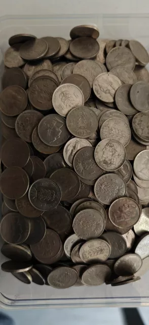 Belgique - België - Lot de 675 pièces de 1 franc type Cérès