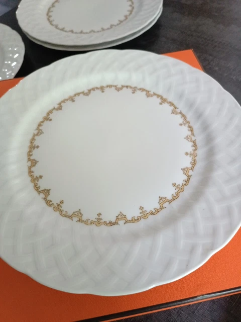 Assiette à Dessert Collector Dorée à L'or Fin - Édition France 98 - Année 1994 - Pièce De Collection