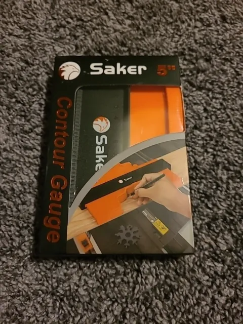 Saker Contour Gauge (5 Inch Lock) Profile Tool- Adjustable Lock-Precisely Copy