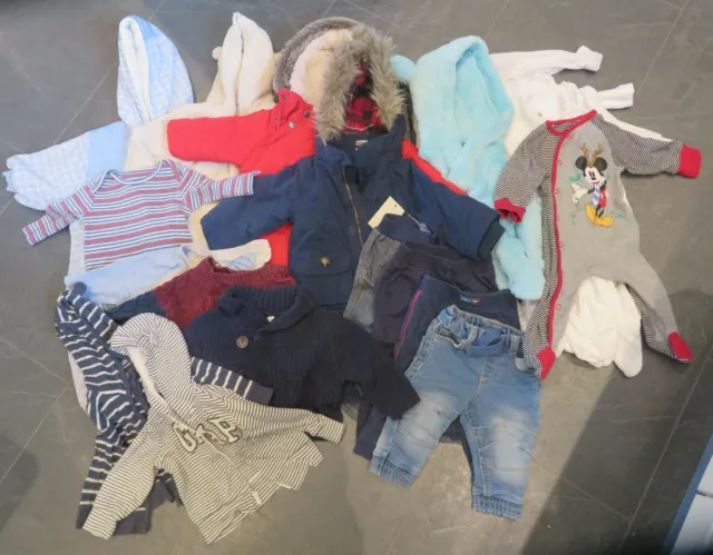 Massive Bundle of Boys Clothes, 22 pieces, 3 - 6 months, Gap, Next, Mothercare..