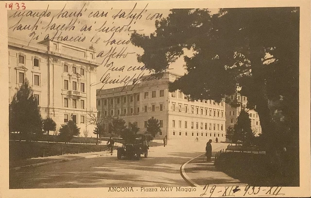 Ancona cartolina viaggiata 1933