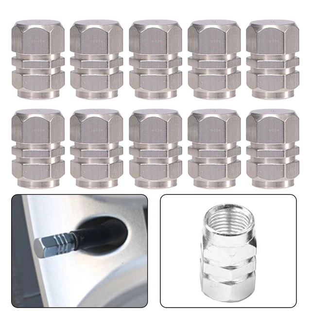 Chrom Aluminium Ventilkappe für Reifenrad wasserdicht und rostbeständig Design