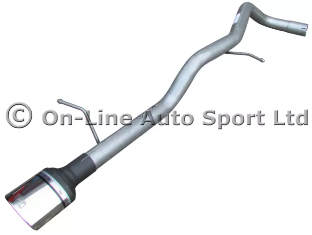 Seat Ibiza FR 2.0TDi Silencer Delete Exhaust Rear Tailpipe - ULTER OVAL TIP