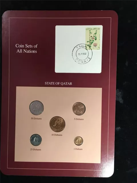 Coin Sets Of All Nations Franklin Mint (Qatar)
