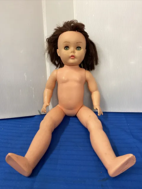 DOLL - Regal Walker - 22” Tall. Brunette needs a day at the spa