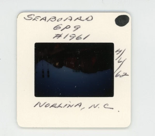 Duplicate Train Slide Seaboard GP-9 #1961 04/1962 Norlina N. Carolina 2
