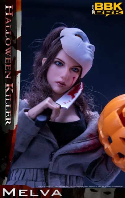 1:6 Scale BBK Halloween Killer Melva 12" Female Figure Michael Myers BBK008