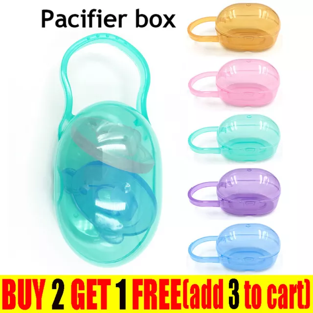 Tragbare Baby-Schnullerbox Schnuller-Aufbewahrungsbox Aufbewahrungsbox 。