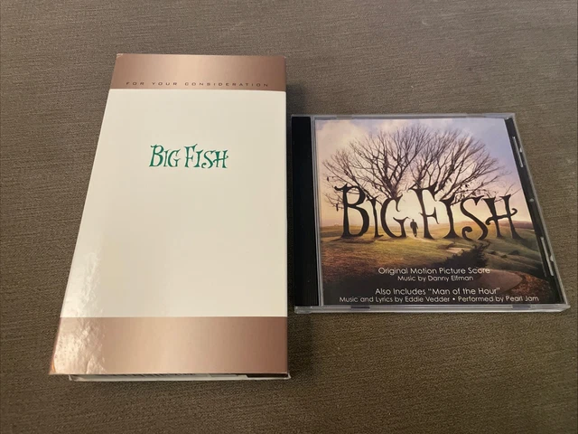 BIG FISH BAFTA Awards Screener VHS and Original Score CD For Your ...