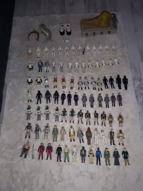 Figuren Krieg der Sterne  Star Wars Kenner 1977 bis 1983 Konvolut